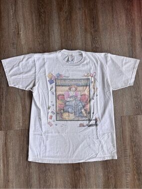 Vintage 90s Quilt & Sewing T-Shirt - size Medium
